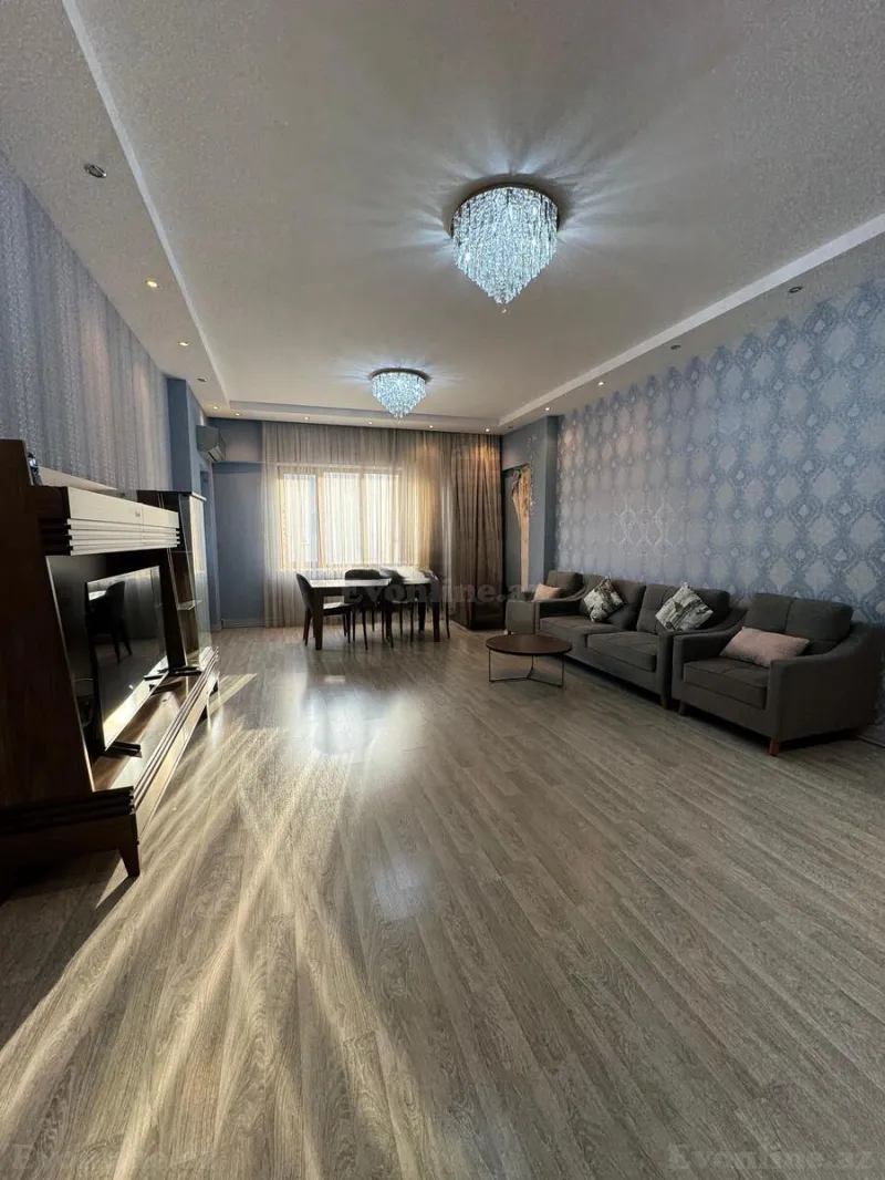 Kirayə verilir 3 otaqlı Mənzil Yeni tikili 127 m² Nərimanov r. - şəkil 3