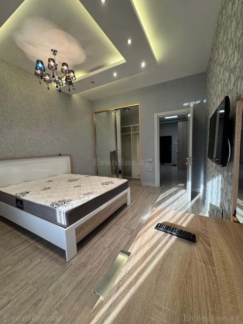 Kirayə verilir 3 otaqlı Mənzil Yeni tikili 127 m² Nərimanov r. - şəkil 7