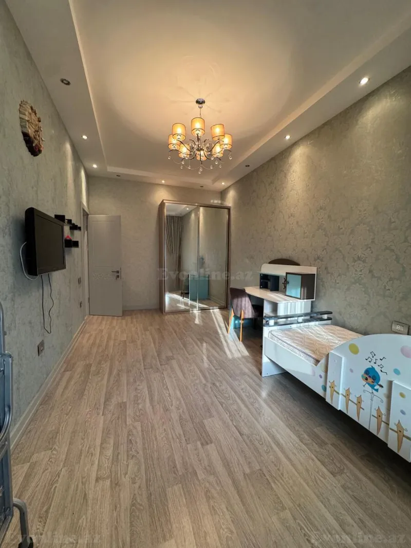 Kirayə verilir 3 otaqlı Mənzil Yeni tikili 127 m² Nərimanov r. - şəkil 9
