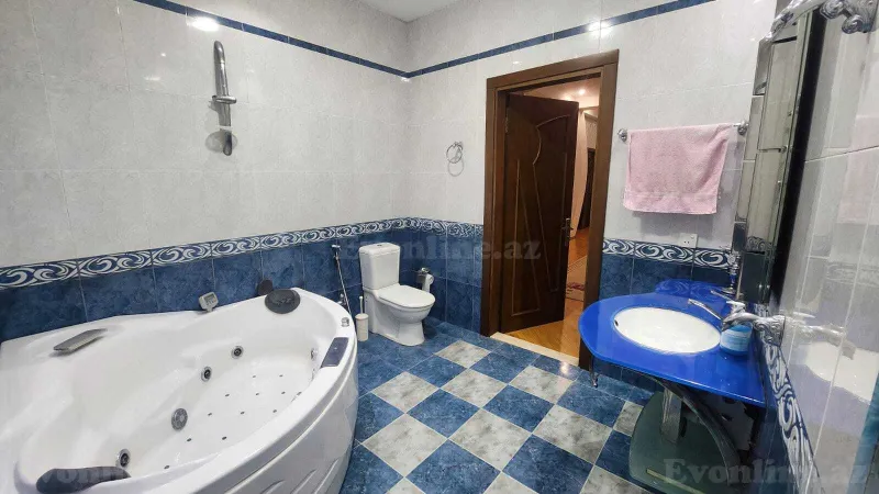 Kirayə verilir 5 otaqlı Mənzil Yeni tikili 200 m² Gənclik m. - şəkil 24