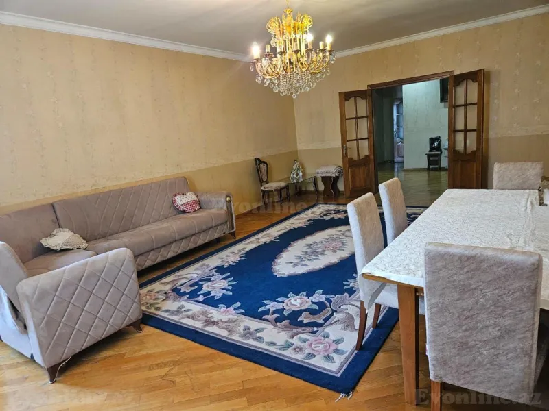 Kirayə verilir 3 otaqlı Mənzil Yeni tikili 140 m² Nəsimi r.