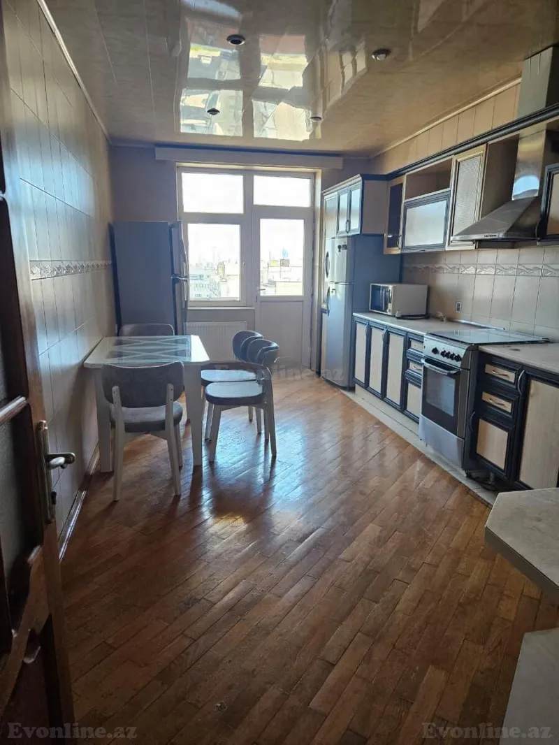 Kirayə verilir 3 otaqlı Mənzil Yeni tikili 140 m² Nəsimi r. - şəkil 5