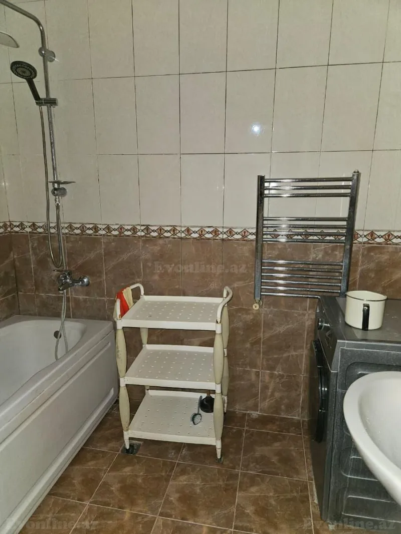 Kirayə verilir 3 otaqlı Mənzil Yeni tikili 140 m² Nəsimi r. - şəkil 12