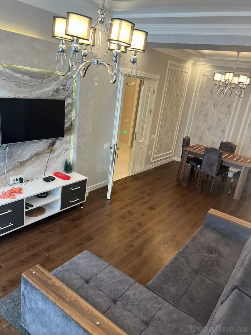 Kirayə verilir 2 otaqlı Mənzil Yeni tikili 95 m² Gənclik m. - şəkil 2