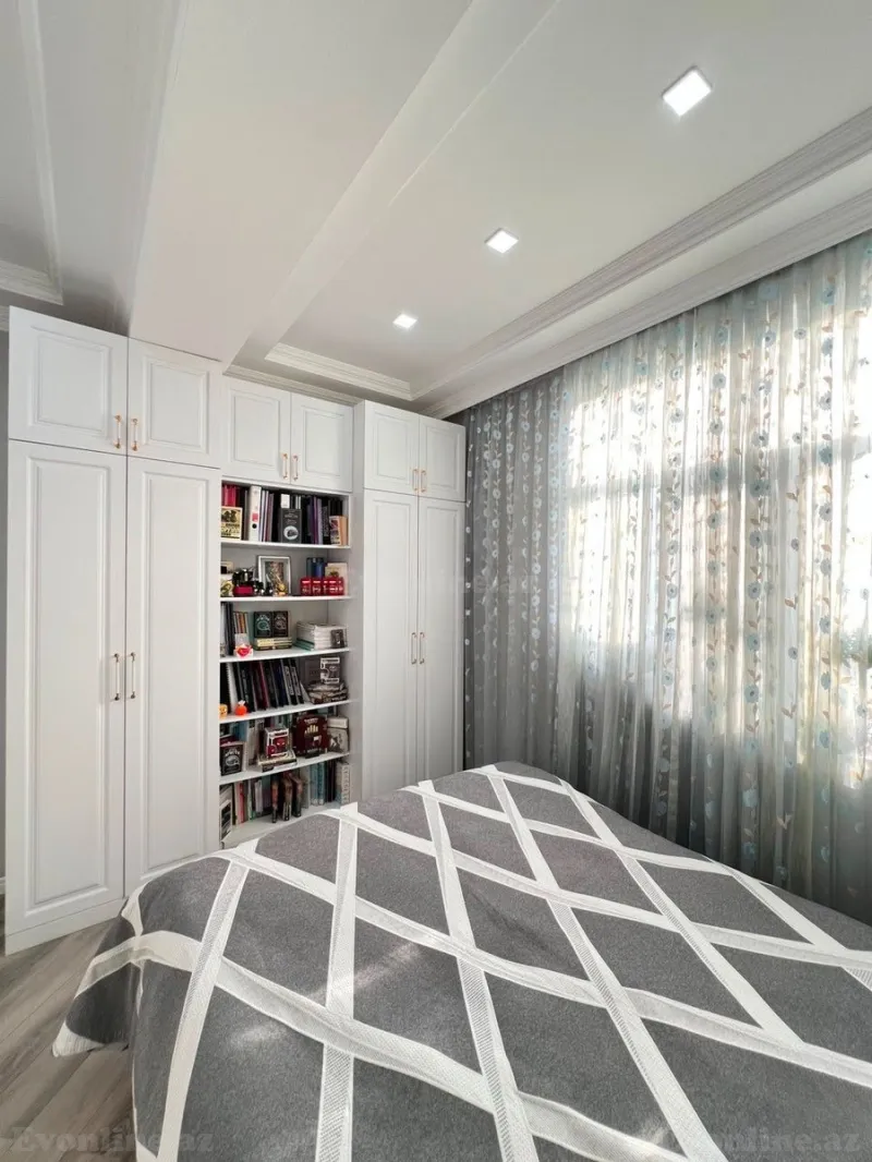 Satılır 3 otaqlı Mənzil Yeni tikili 92 m² Həzi Aslanov m. - şəkil 5
