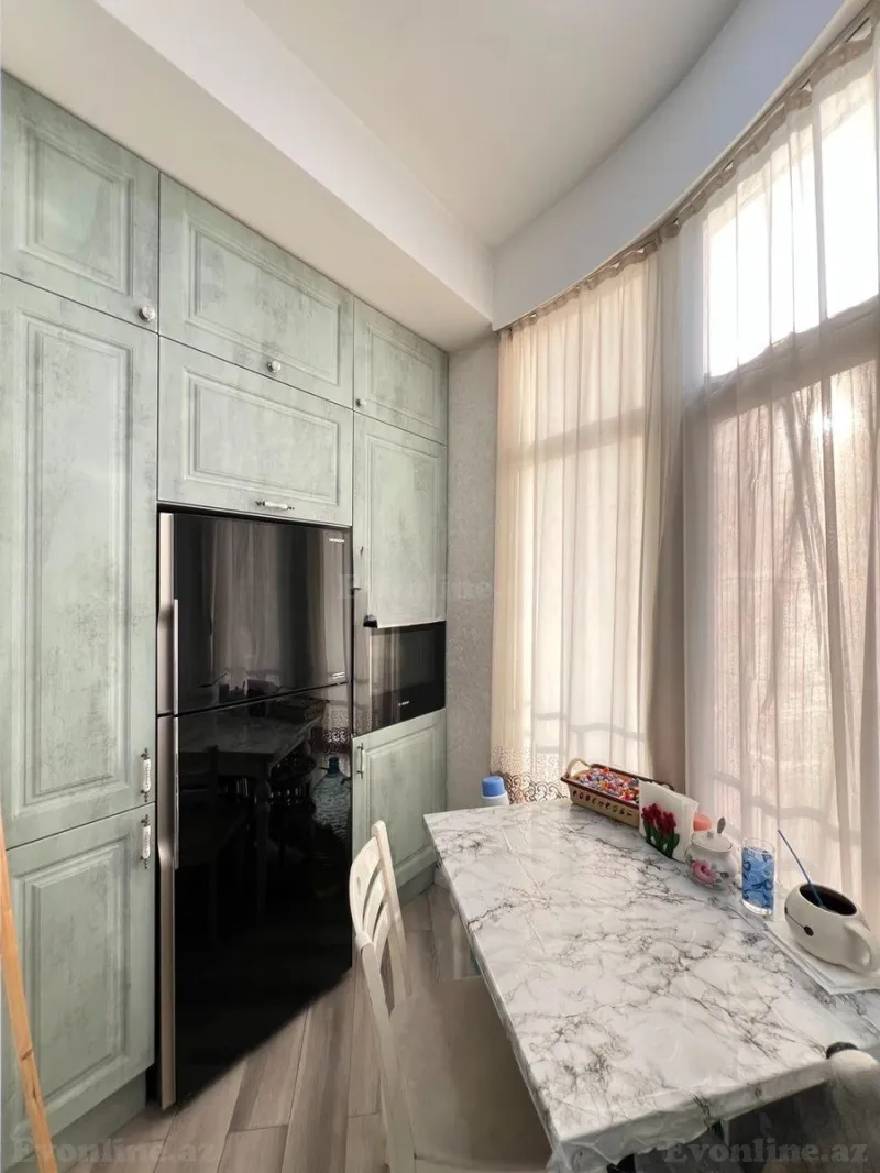 Satılır 3 otaqlı Mənzil Yeni tikili 92 m² Həzi Aslanov m. - şəkil 8
