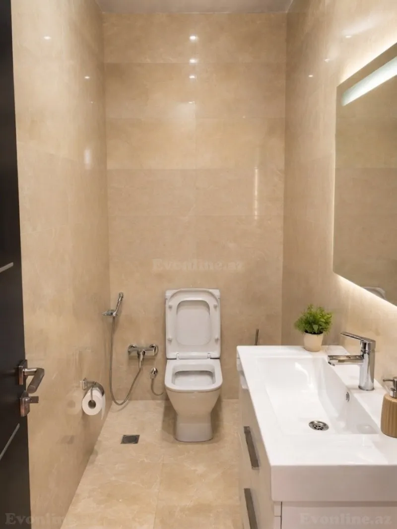 Kirayə verilir 3 otaqlı Mənzil Yeni tikili 125 m² Nəsimi r. - şəkil 12