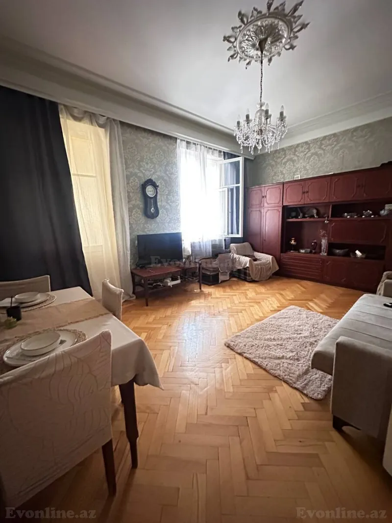 Kirayə verilir 2 otaqlı Mənzil Köhnə tikili 52 m² Elmlər Akademiyası m. - şəkil 3