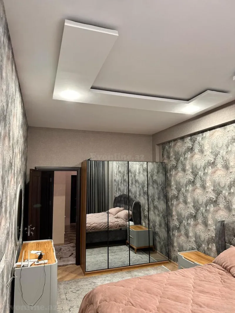 Kirayə verilir 2 otaqlı Mənzil Yeni tikili 90 m² Gənclik m. - şəkil 3
