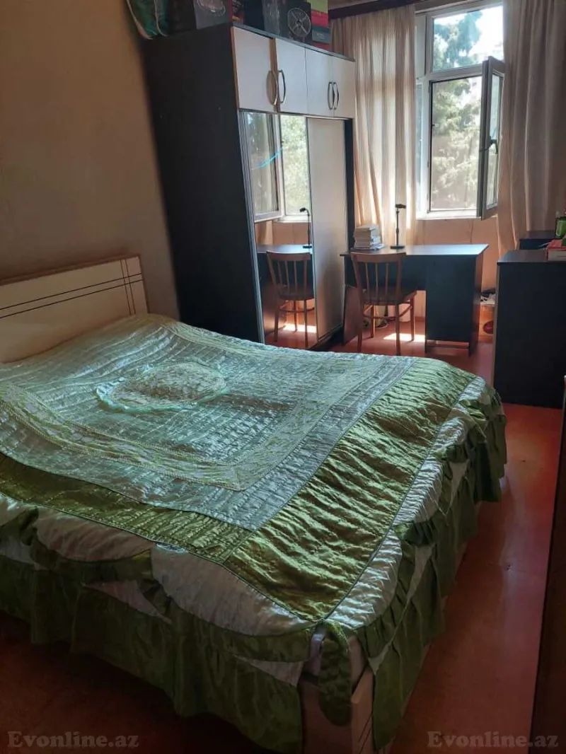 Kirayə verilir 2 otaqlı Mənzil Köhnə tikili 55 m² Memar Əcəmi m. - şəkil 3