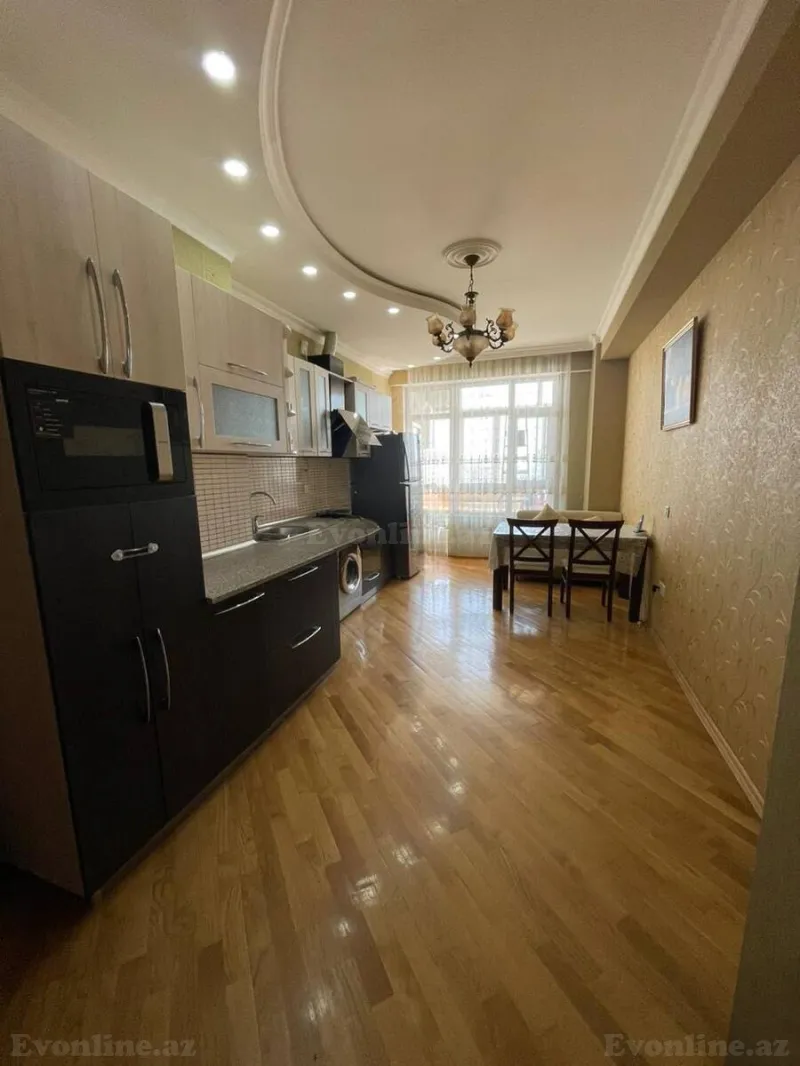 Kirayə verilir 2 otaqlı Mənzil Yeni tikili 100 m² Yasamal r. - şəkil 3