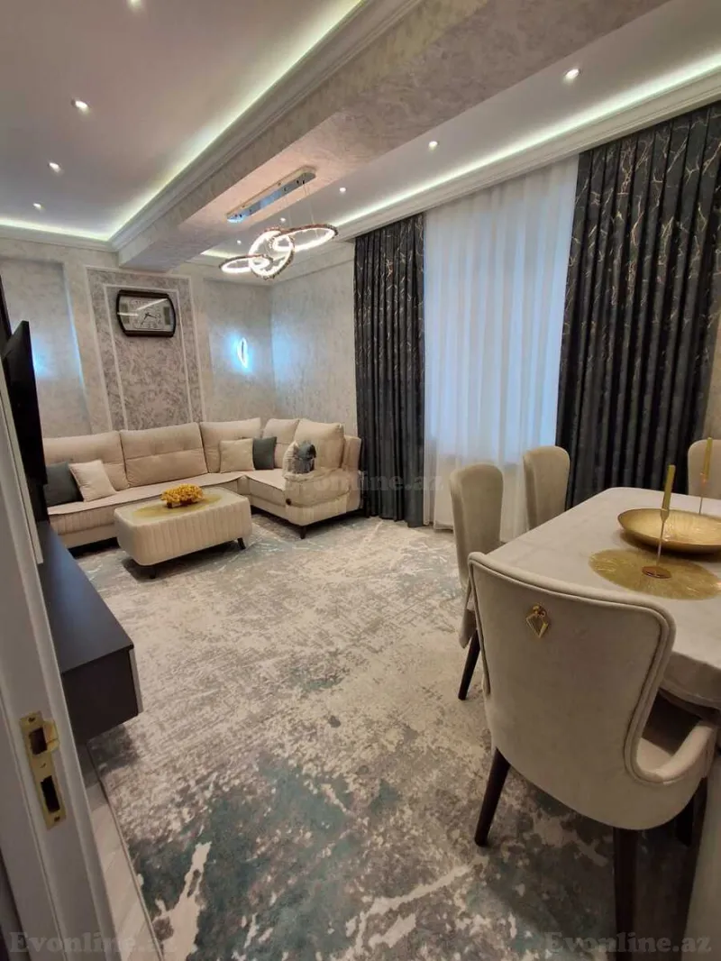 Satılır 3 otaqlı Mənzil Yeni tikili 91 m² Həzi Aslanov m. - şəkil 4