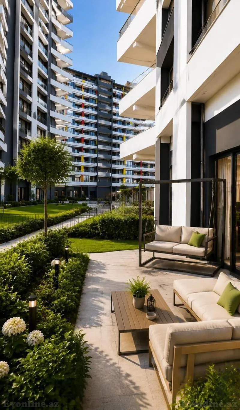 Satılır 2 otaqlı Mənzil Yeni tikili 75 m² Biləcəri - şəkil 11