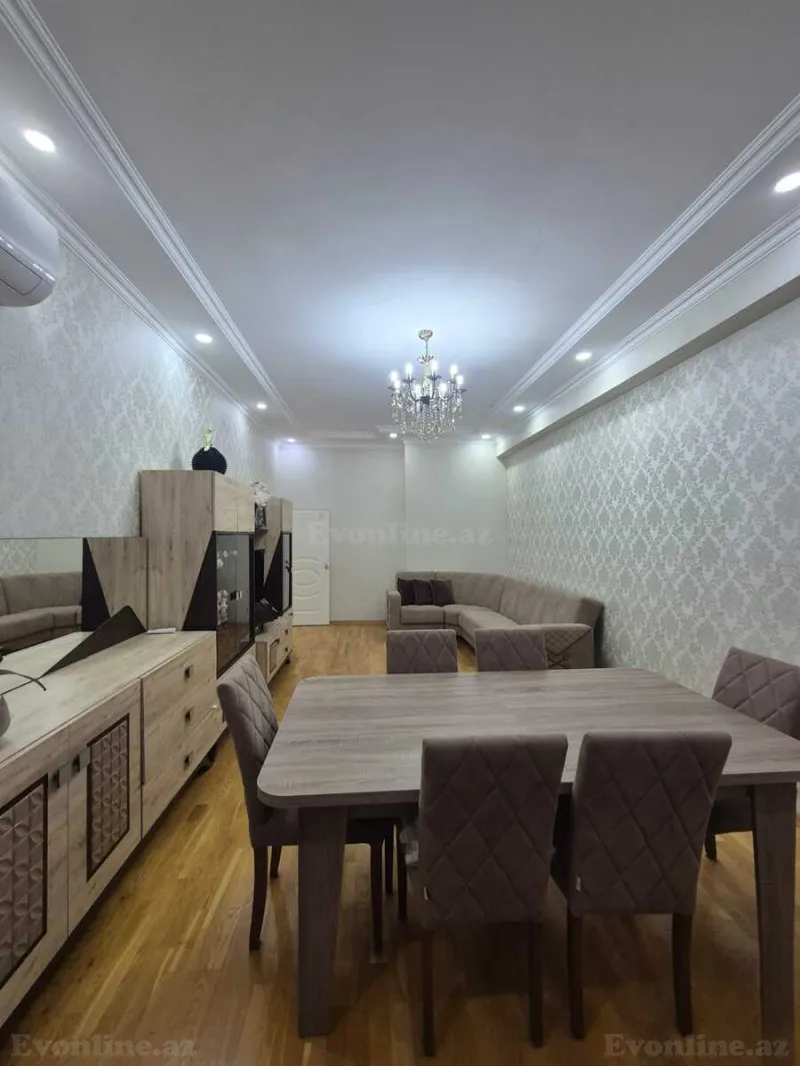 Satılır 3 otaqlı Mənzil Yeni tikili 112 m² Koroğlu m. - şəkil 2
