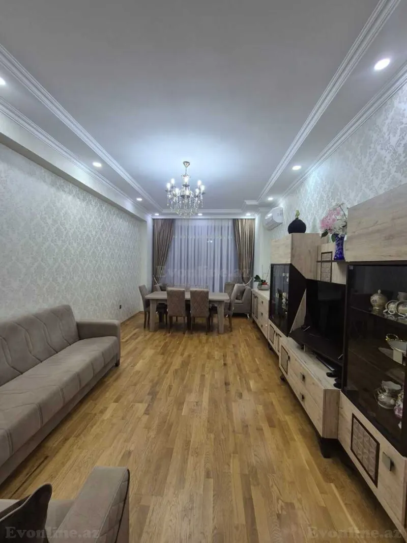 Satılır 3 otaqlı Mənzil Yeni tikili 112 m² Koroğlu m. - şəkil 4
