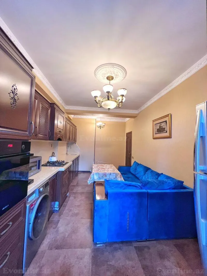 Satılır 3 otaqlı Mənzil Yeni tikili 107 m² İnşaatçılar m. - şəkil 4