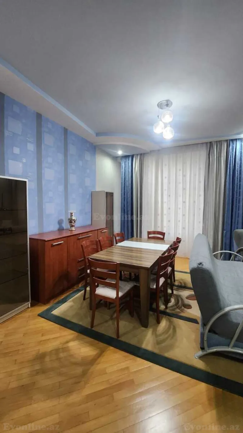 Kirayə verilir 5 otaqlı Mənzil Yeni tikili 200 m² Gənclik m. - şəkil 3