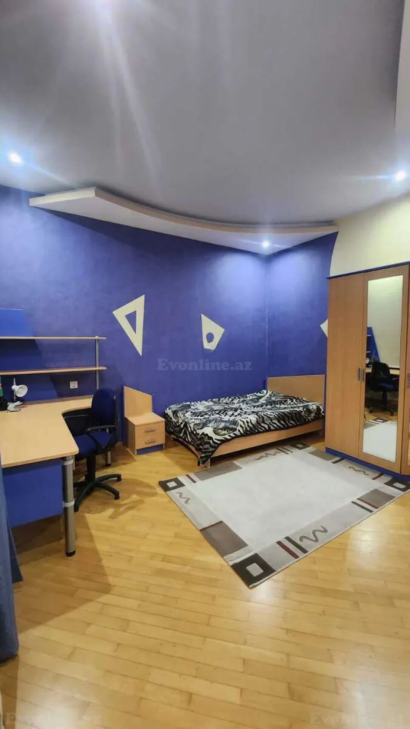 Kirayə verilir 5 otaqlı Mənzil Yeni tikili 200 m² Gənclik m. - şəkil 8