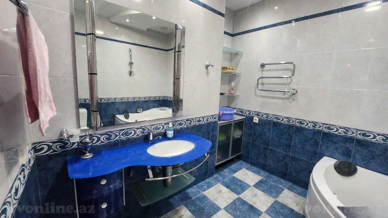 Kirayə verilir 5 otaqlı Mənzil Yeni tikili 200 m² Gənclik m. - şəkil 25