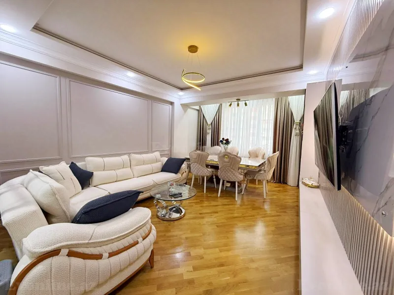 Satılır 2 otaqlı Mənzil Yeni tikili 80 m² Qara Qarayev m. - şəkil 3