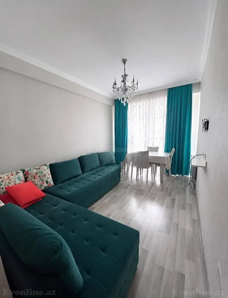Satılır 2 otaqlı Mənzil Yeni tikili 50 m² 20 Yanvar m. - şəkil 2