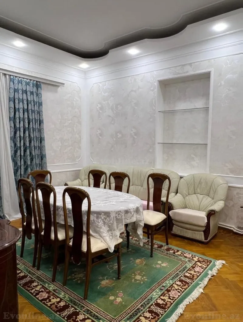Kirayə verilir 3 otaqlı Mənzil Köhnə tikili 105 m² Səbail r. - şəkil 4