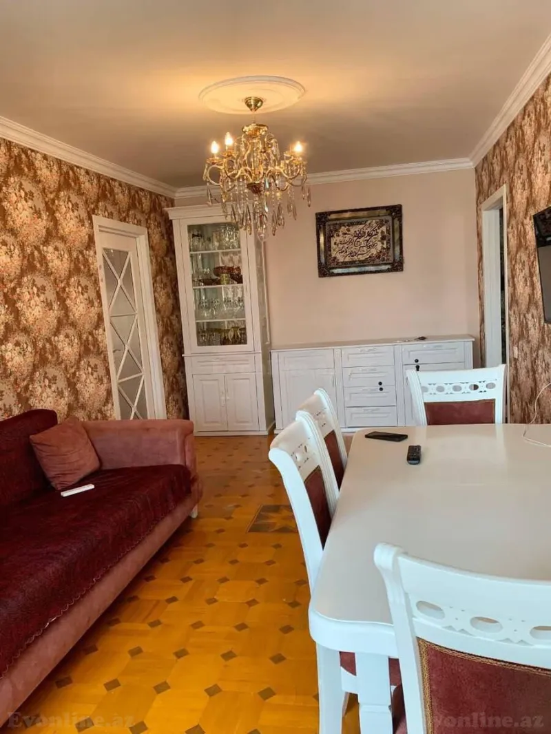 Kirayə verilir 2 otaqlı Mənzil Köhnə tikili 55 m² Səbail r. - şəkil 3