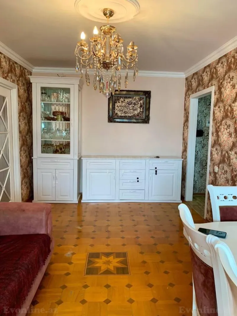 Kirayə verilir 2 otaqlı Mənzil Köhnə tikili 55 m² Səbail r. - şəkil 4