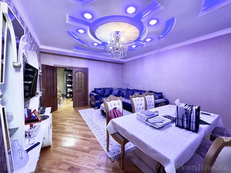 Satılır 3 otaqlı Mənzil Yeni tikili 101 m² Həzi Aslanov - şəkil 2