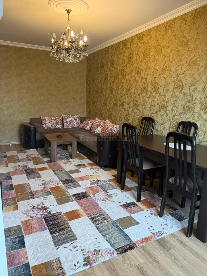 Kirayə verilir 2 otaqlı Mənzil Yeni tikili 52 m² Xalqlar Dostluğu m. - şəkil 2