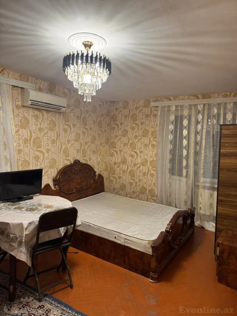 Kirayə verilir 1 otaqlı Mənzil Köhnə tikili 35 m² Elmlər Akademiyası m. - şəkil 3