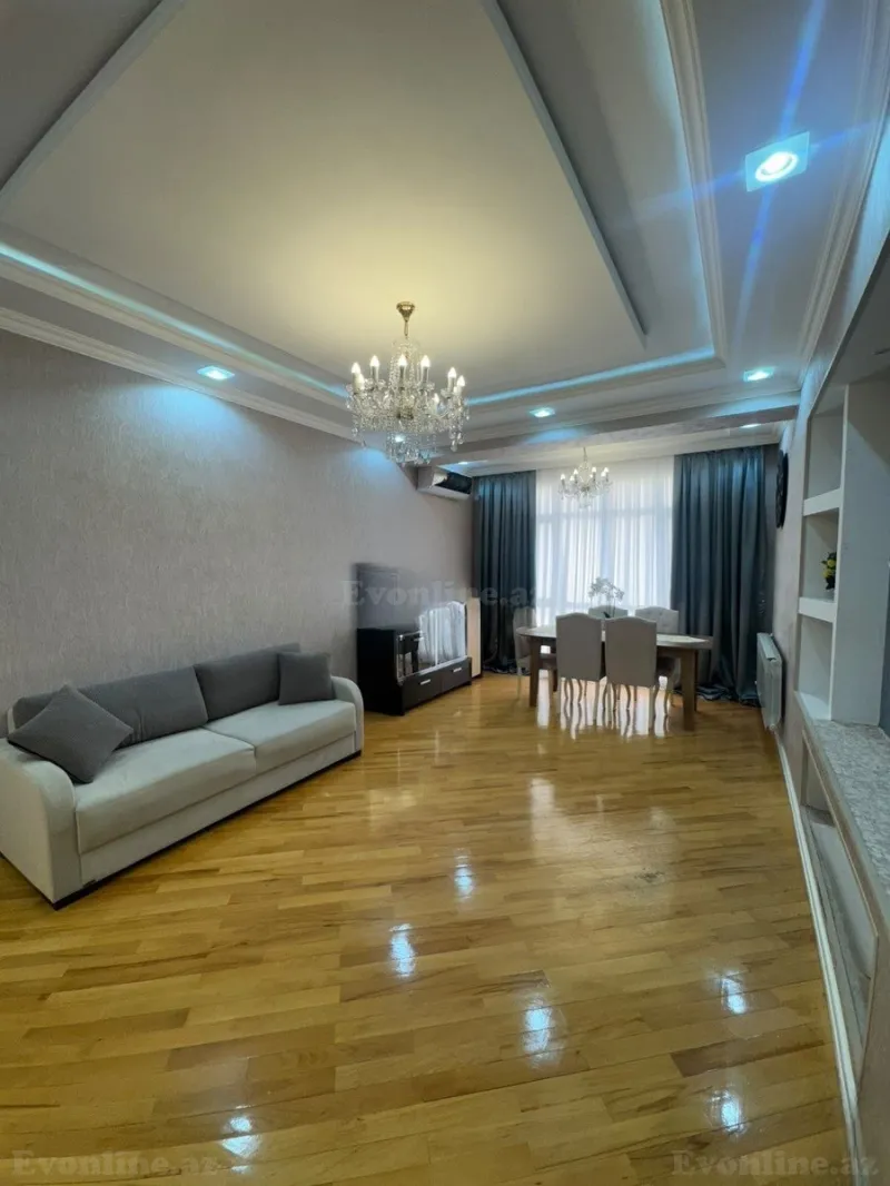 Kirayə verilir 4 otaqlı Mənzil Yeni tikili 150 m² İnşaatçılar m. - şəkil 3