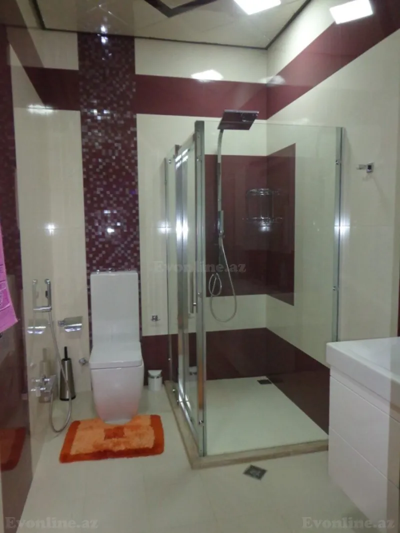Kirayə verilir 4 otaqlı Mənzil Yeni tikili 220 m² Xətai r. - şəkil 9