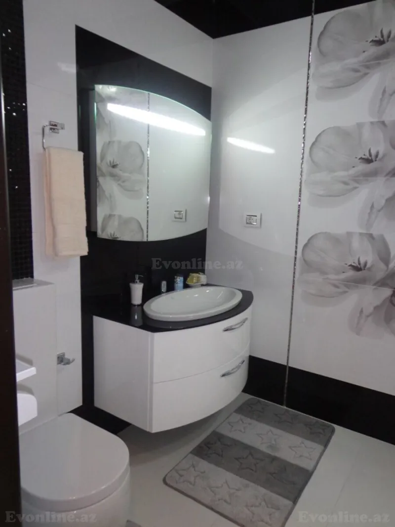Kirayə verilir 4 otaqlı Mənzil Yeni tikili 220 m² Xətai r. - şəkil 17