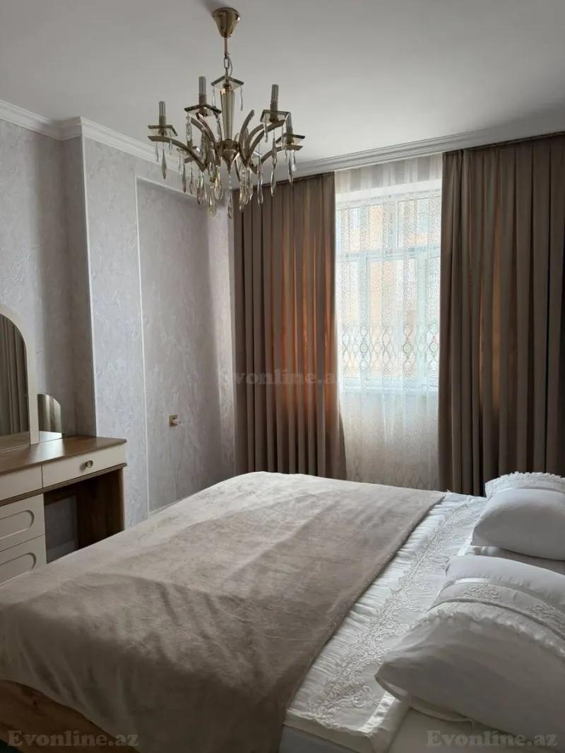 Kirayə verilir 2 otaqlı Mənzil Yeni tikili 60 m² İnşaatçılar m. - şəkil 13