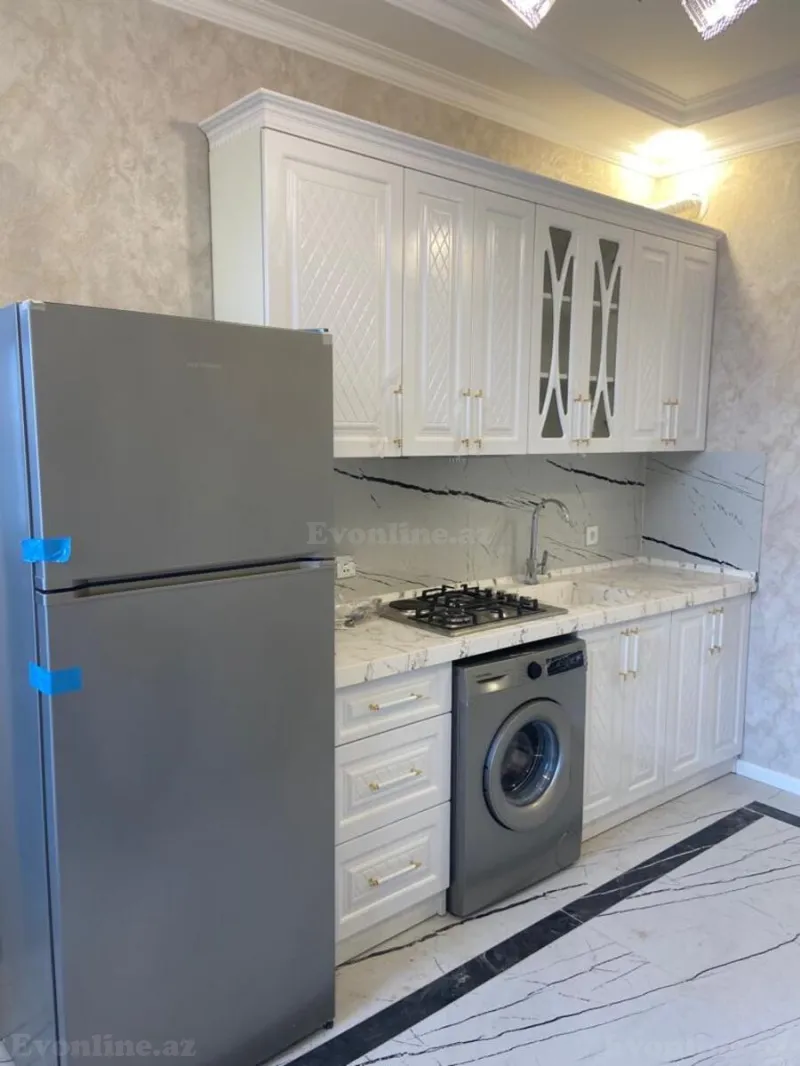 Kirayə verilir 3 otaqlı Mənzil Yeni tikili 100 m² Nəsimi r. - şəkil 3