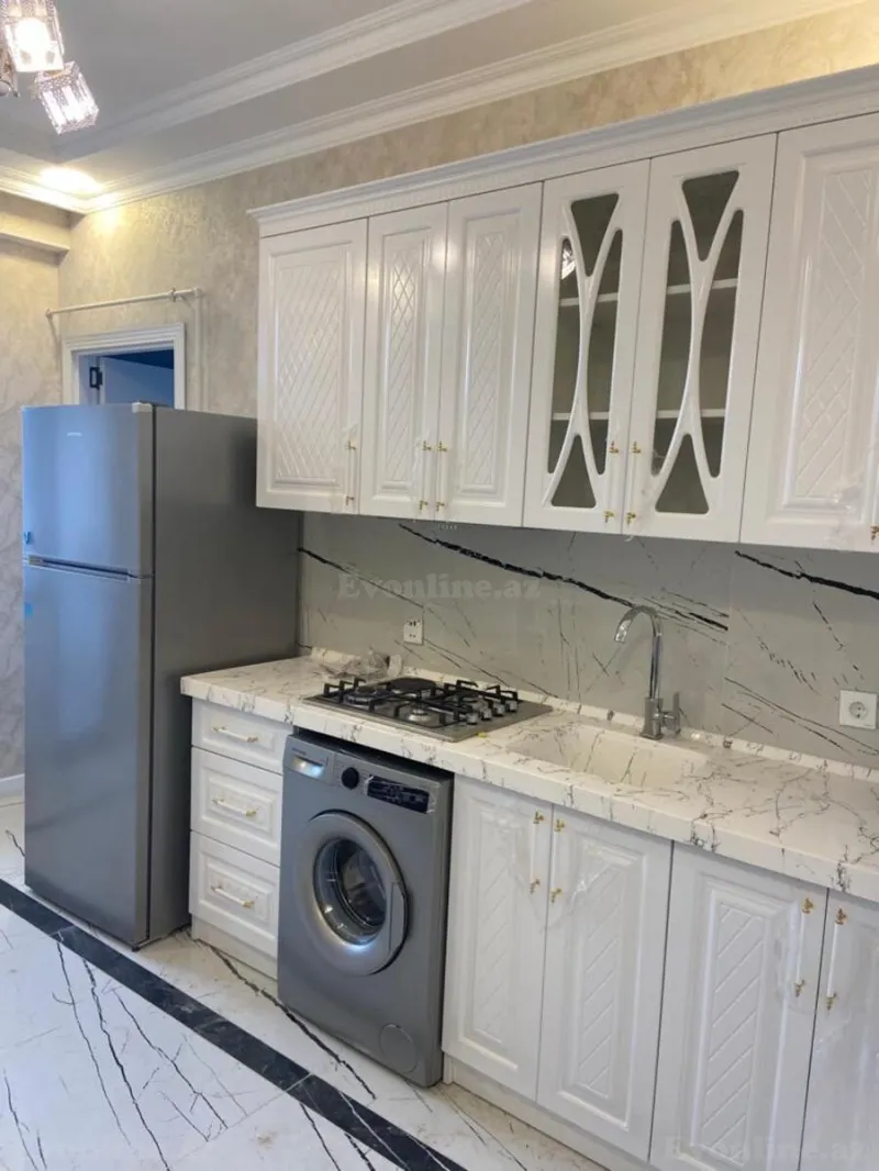 Kirayə verilir 3 otaqlı Mənzil Yeni tikili 100 m² Nəsimi r. - şəkil 4