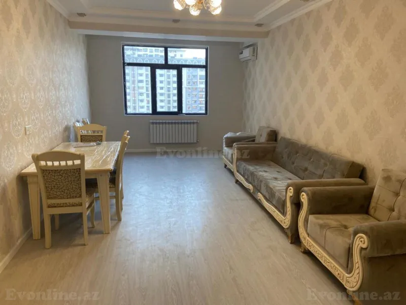 Kirayə verilir 3 otaqlı Mənzil Yeni tikili 100 m² Nəsimi r. - şəkil 8