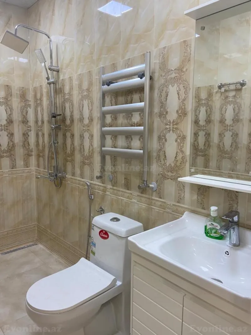 Kirayə verilir 3 otaqlı Mənzil Yeni tikili 100 m² Nəsimi r. - şəkil 13