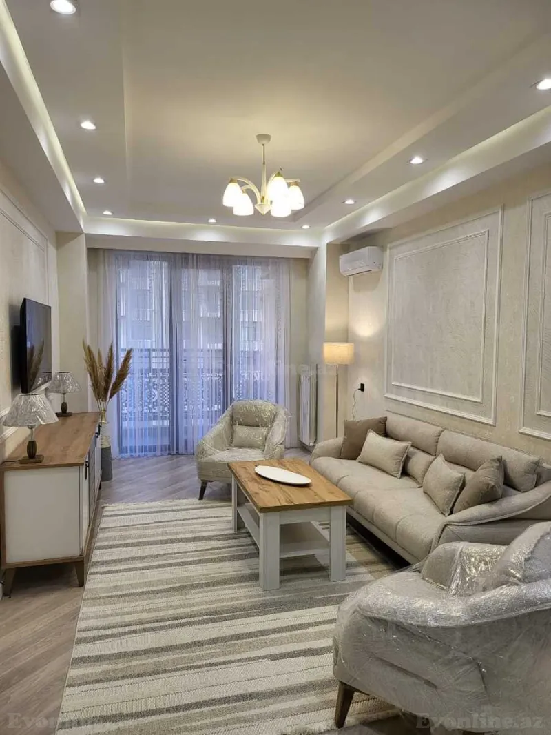 Kirayə verilir 2 otaqlı Mənzil Yeni tikili 85 m² Xətai r. - şəkil 3