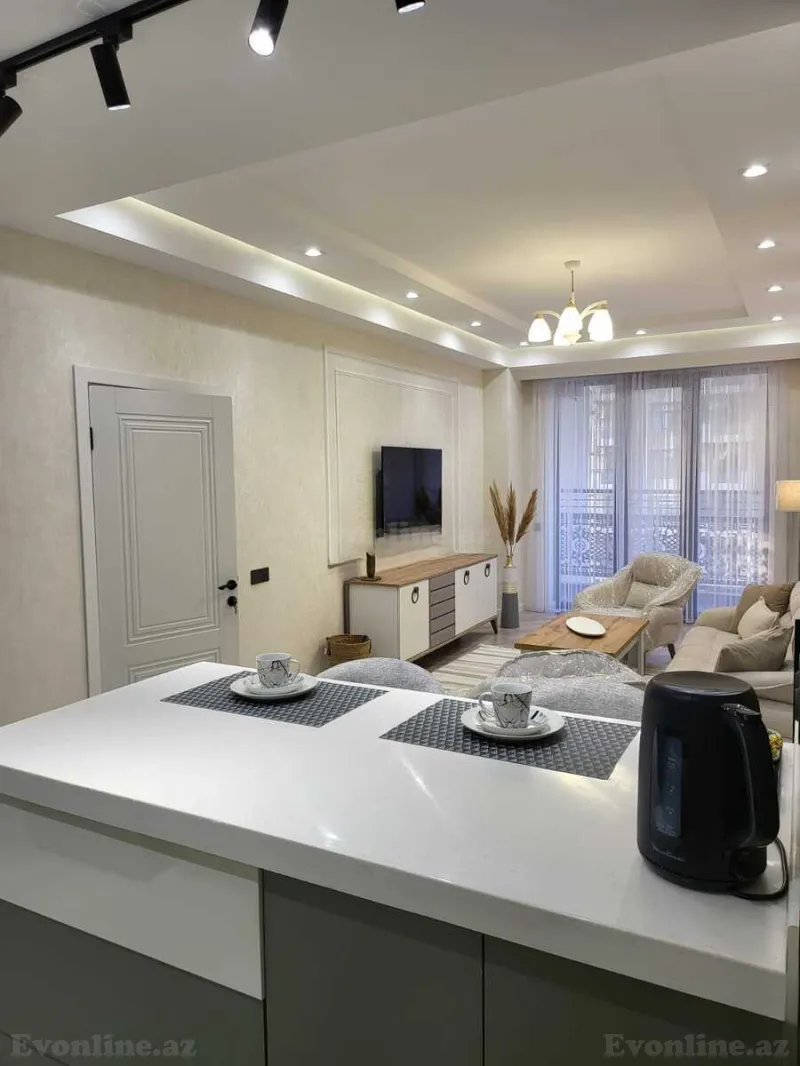 Kirayə verilir 2 otaqlı Mənzil Yeni tikili 87 m² Ağ şəhər - şəkil 7