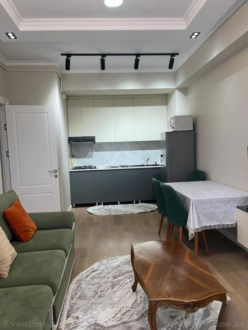 Satılır 2 otaqlı Mənzil Yeni tikili 50 m² Elmlər Akademiyası m. - şəkil 2