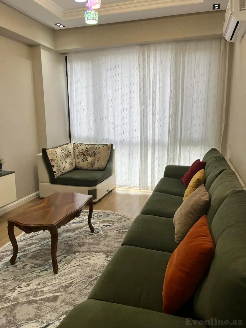 Satılır 2 otaqlı Mənzil Yeni tikili 50 m² Elmlər Akademiyası m. - şəkil 3