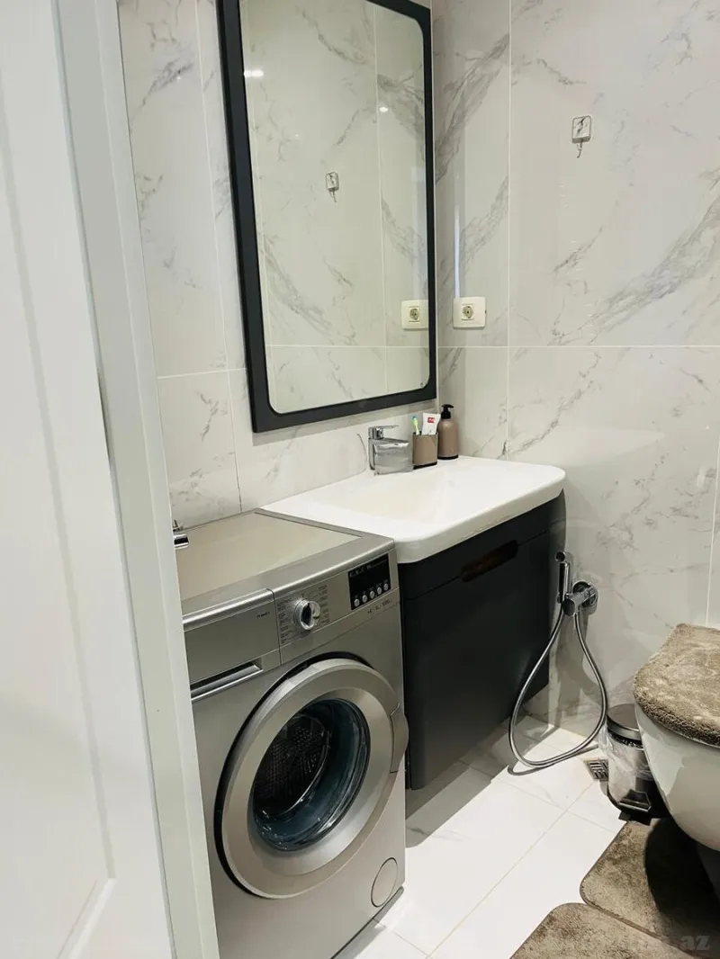 Satılır 2 otaqlı Mənzil Yeni tikili 50 m² Elmlər Akademiyası m. - şəkil 6