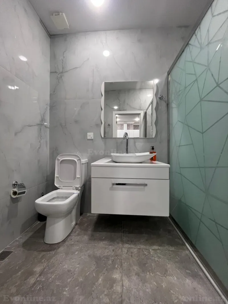 Kirayə verilir 2 otaqlı Mənzil Yeni tikili 70 m² 8 Noyabr m. - şəkil 9