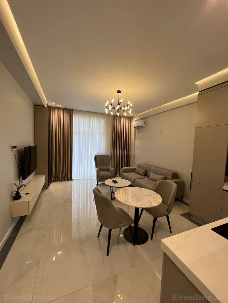 Kirayə verilir 2 otaqlı Mənzil Yeni tikili 70 m² 8 Noyabr m. - şəkil 3