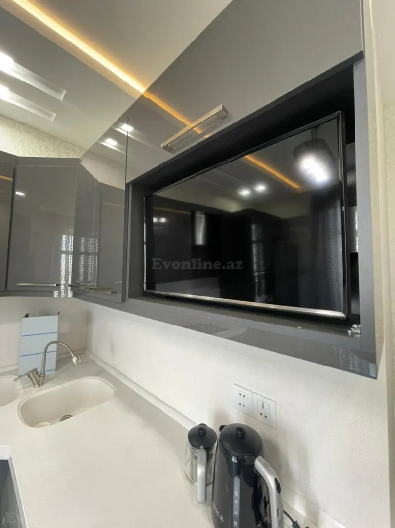Kirayə verilir 2 otaqlı Mənzil Yeni tikili 105 m² 8 Noyabr m. - şəkil 9