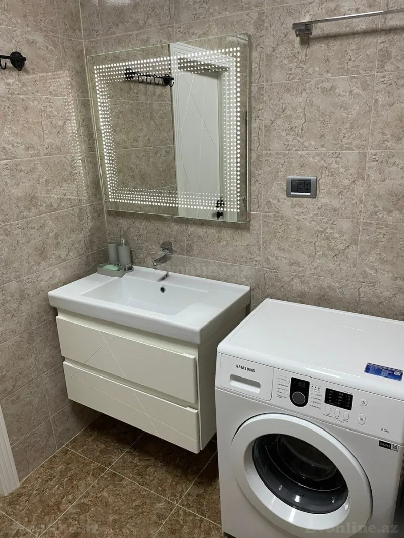 Kirayə verilir 2 otaqlı Mənzil Yeni tikili 65 m² Xətai r. - şəkil 19
