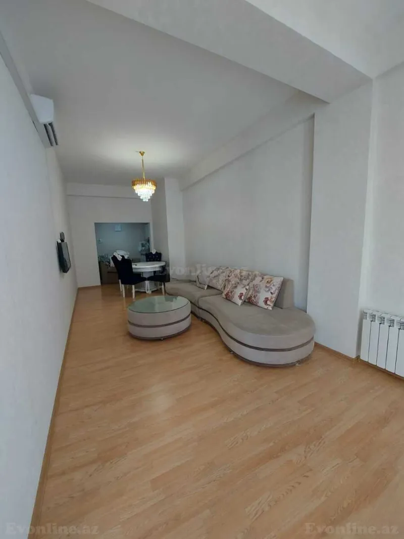 Kirayə verilir 3 otaqlı Mənzil Yeni tikili 100 m² Nərimanov r. - şəkil 3