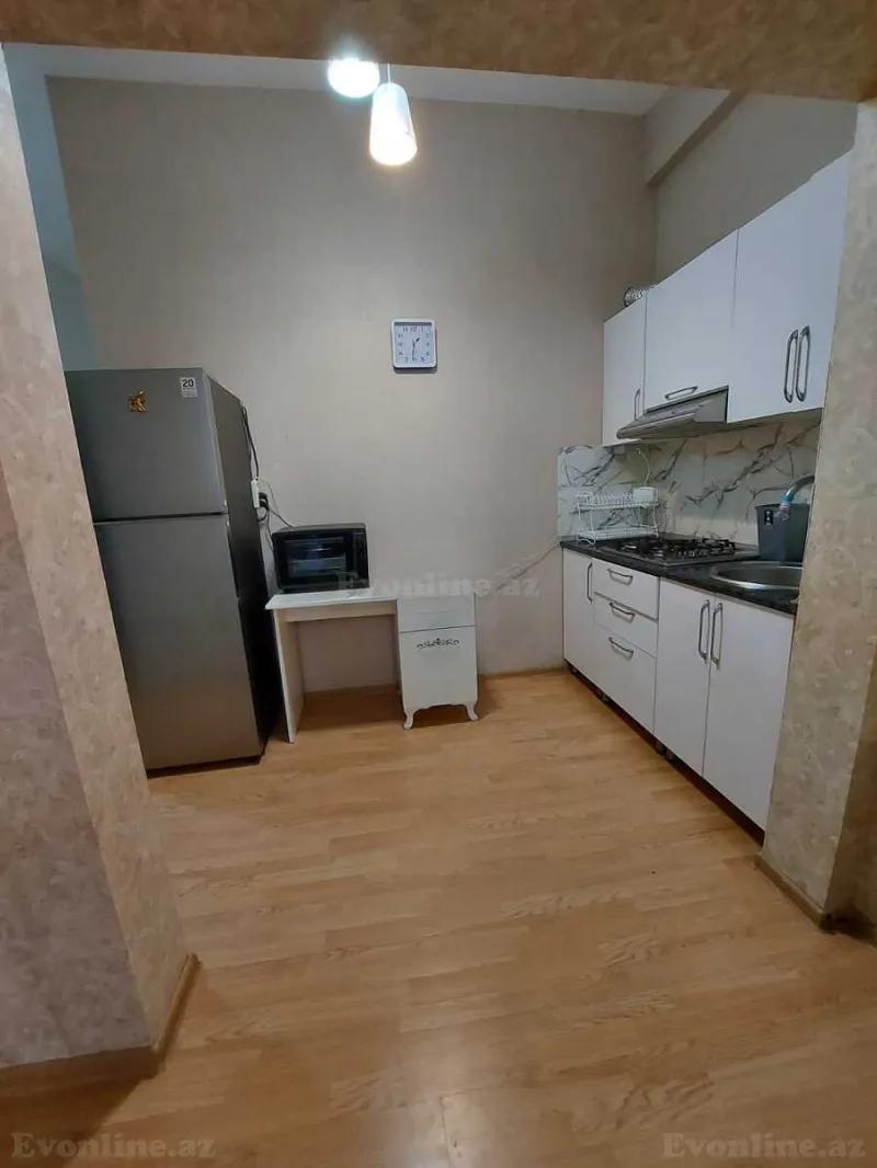 Kirayə verilir 3 otaqlı Mənzil Yeni tikili 100 m² Nərimanov r. - şəkil 6